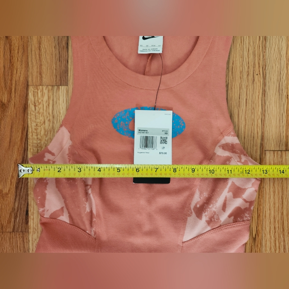 Nike Sportswear Icon Clash Women's Size XS Coral Tank Dress NWT - Picture 5 of 6
